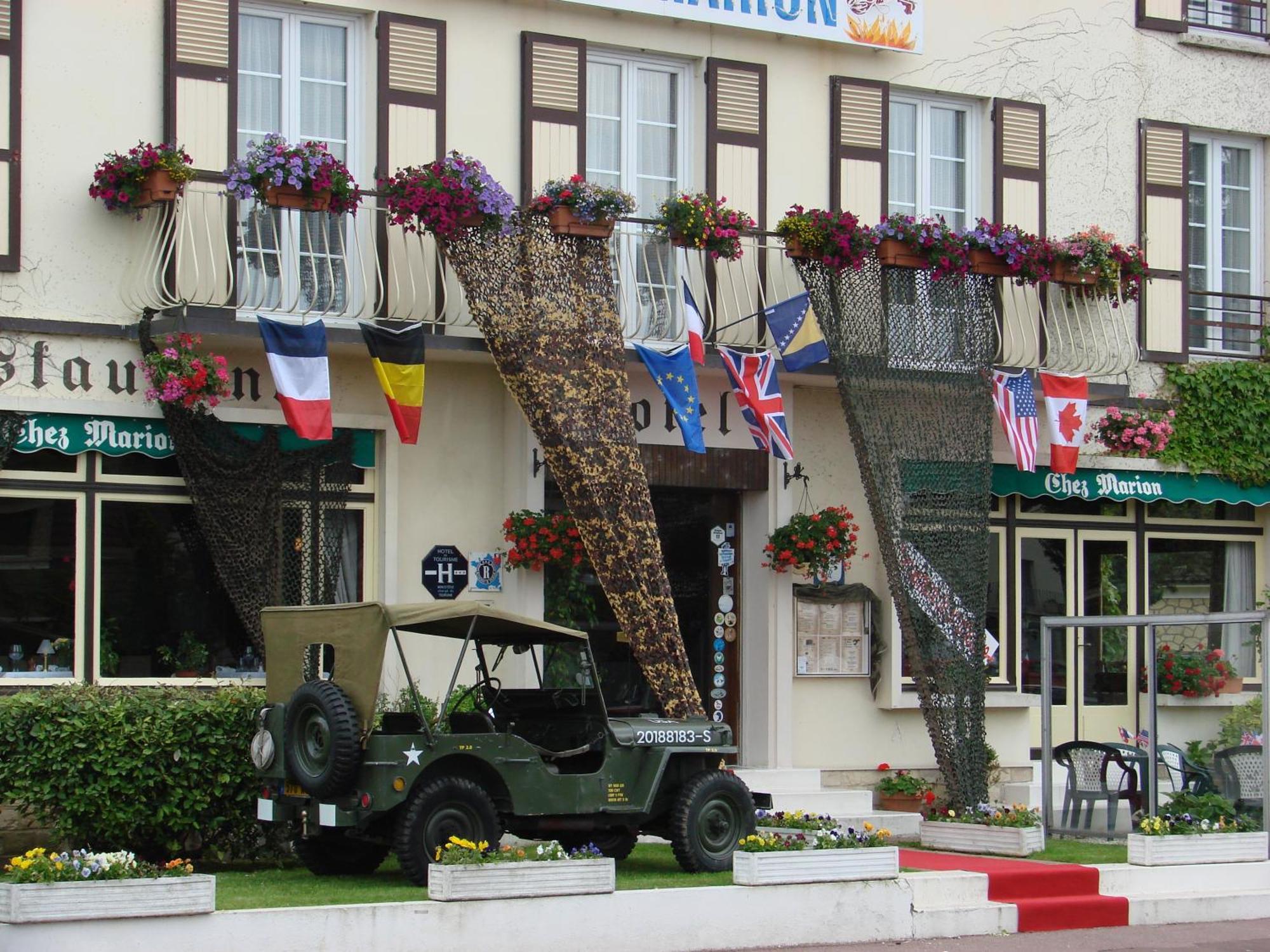 Chez-Marion Hotell Merville-Franceville-Plage Exteriör bild